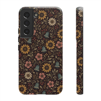 Plum Folk Floral Tough Case