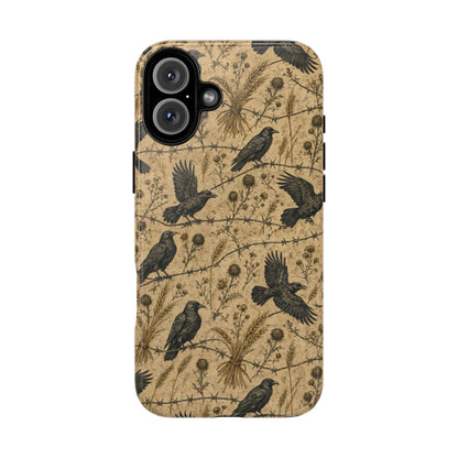 Crow Wheat Barbwire Tough Case