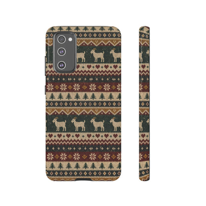 Fair Isle Goats Tough Case