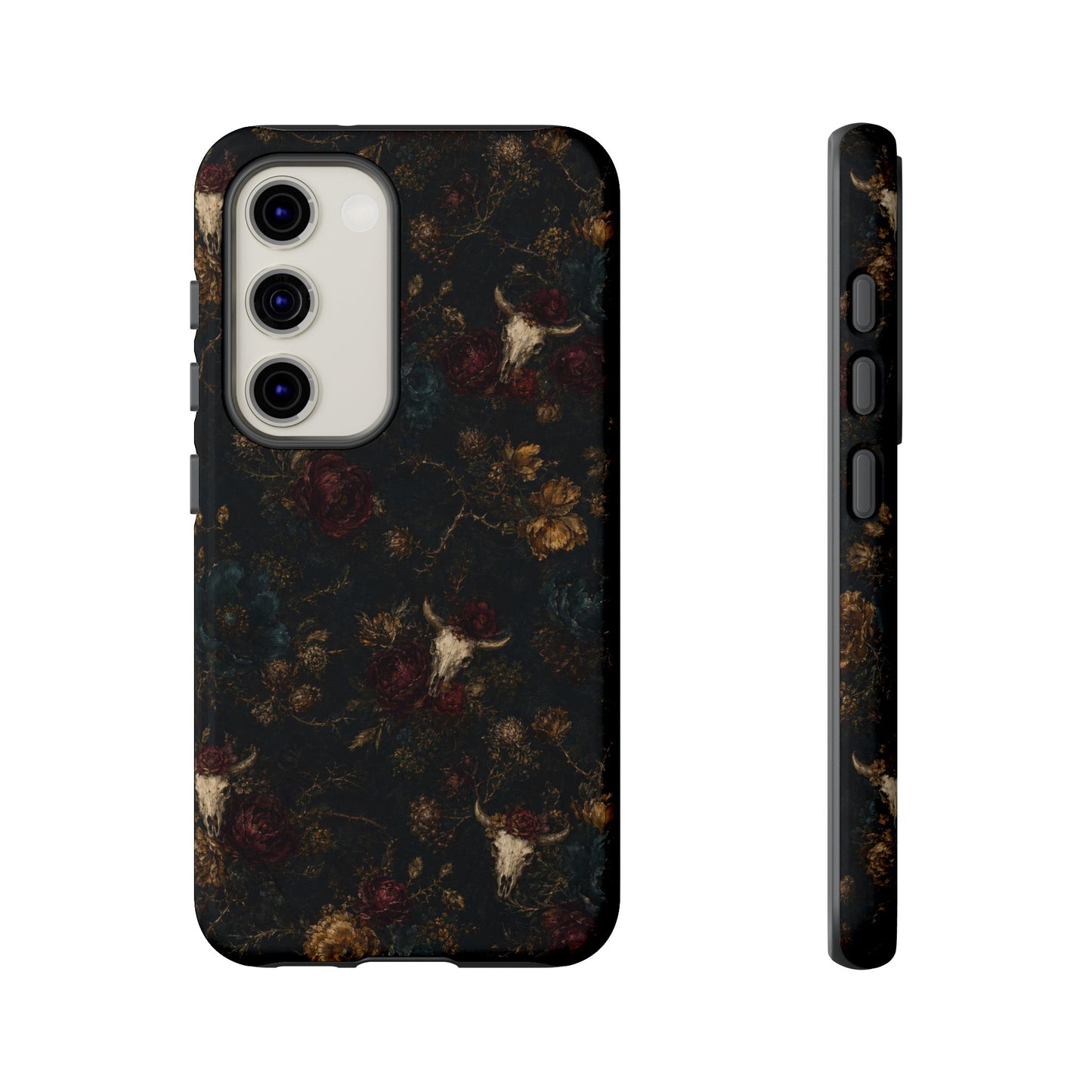 Bull Skull Bloom Tough Case