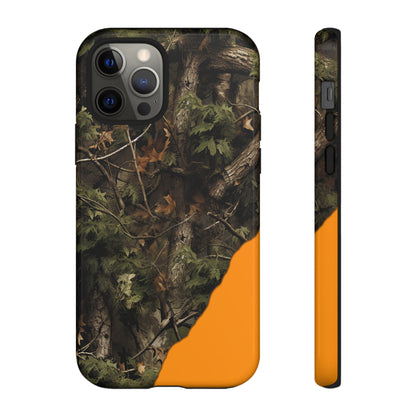 Torn Camo Orange Tough Case
