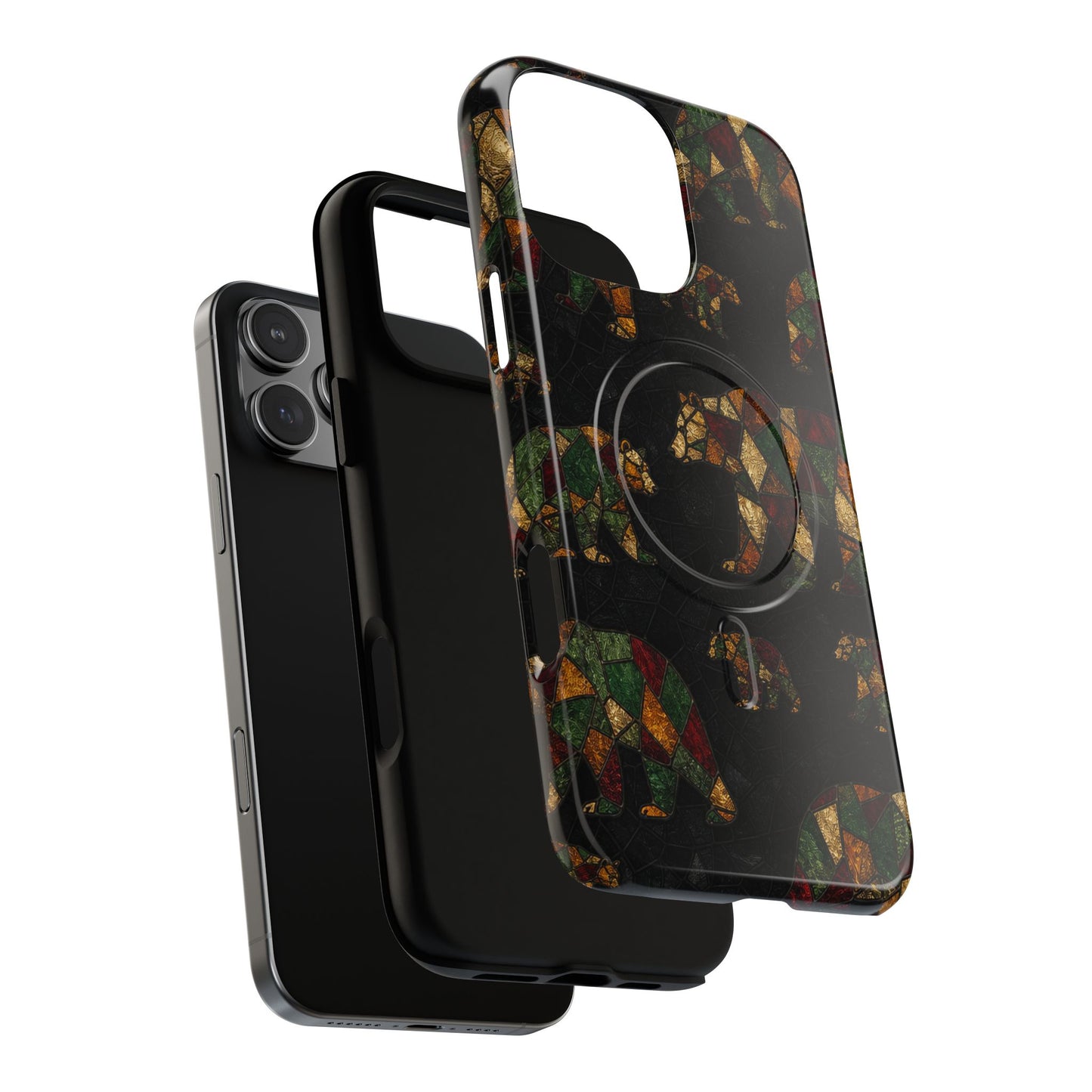 Stained Bear Magnetic Case