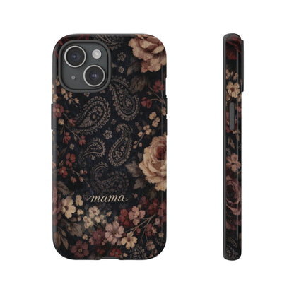 Paisley Floral Mama Tough Case