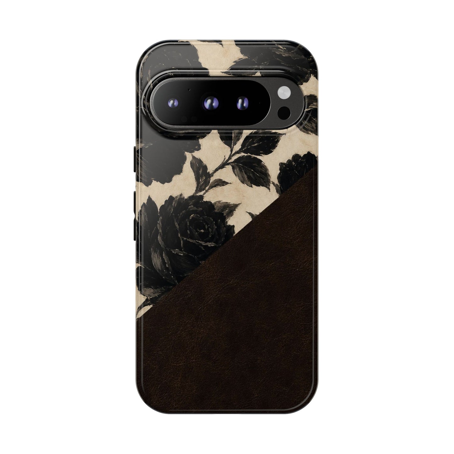 Rose Leather Tough Case