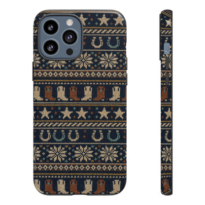 Fair Isle Boots Tough Case