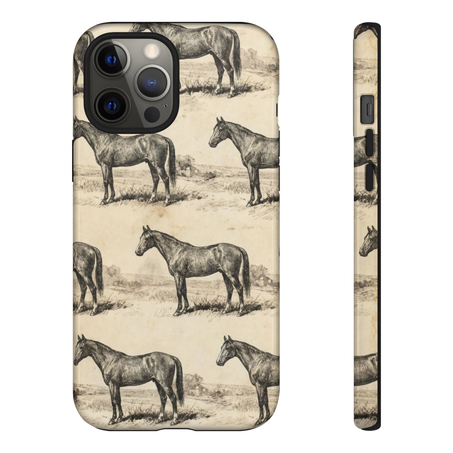 Vintage Horses Tough Case