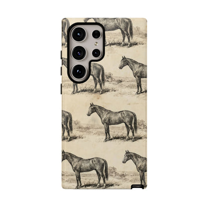 Vintage Horses Tough Case