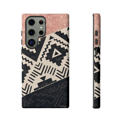 Blush Aztec Tough Case