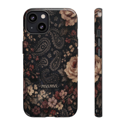 Paisley Floral Mama Tough Case