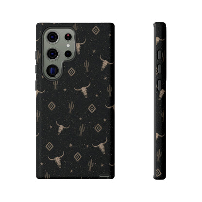 Midnight Longhorn Tough Case
