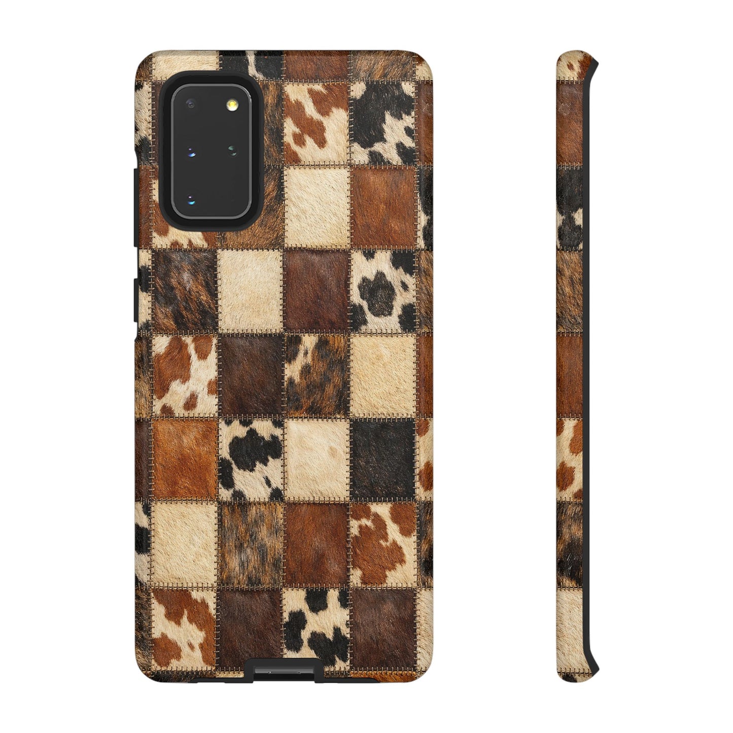Cowhide Quilt Tough Case