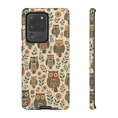 Folk Owls Tough Case