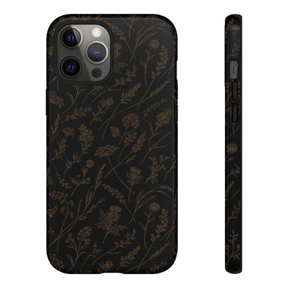 Gold Wildflowers Tough Case