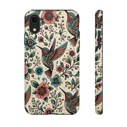 Retro Hummingbird Tough Case