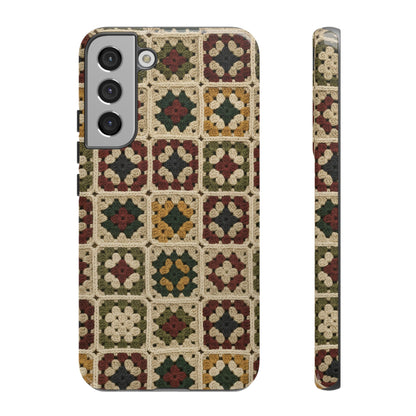 Christmas Granny Square Tough Case