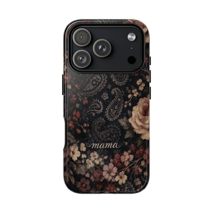Paisley Floral Mama Tough Case