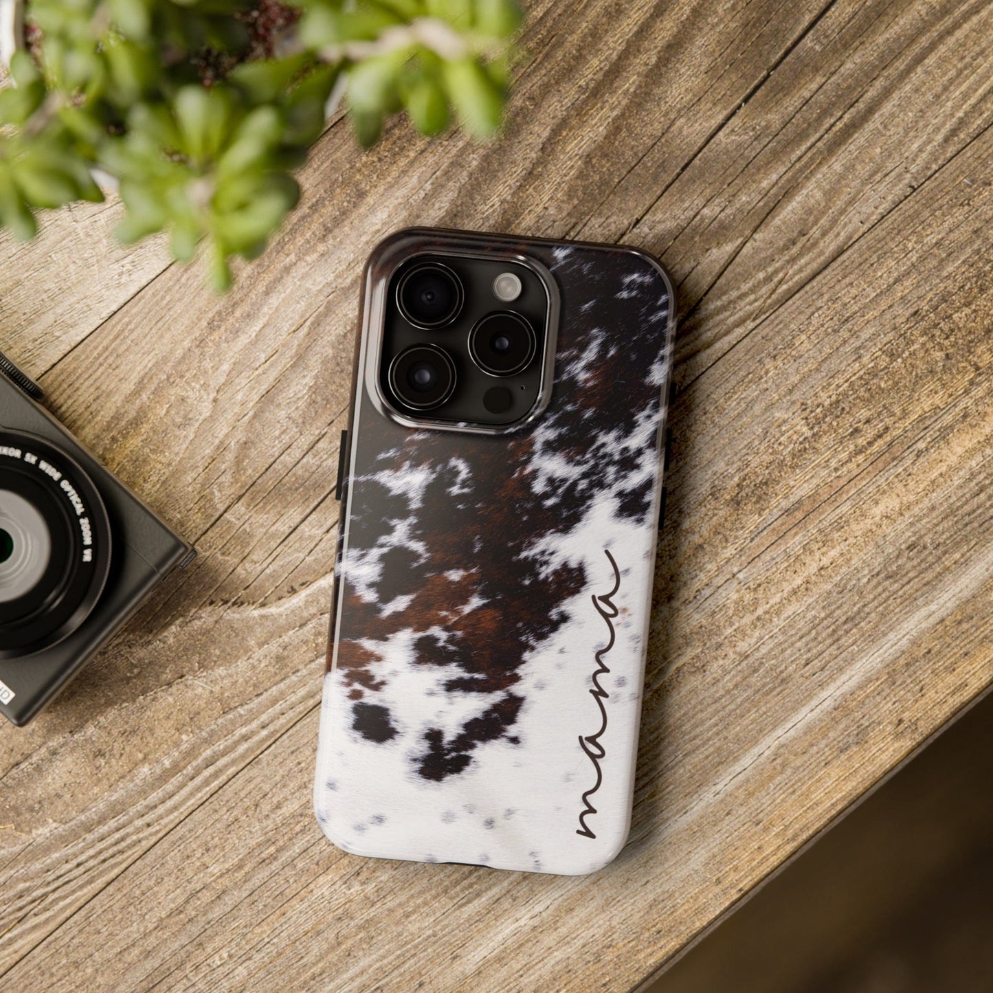 Cowhide Mama Phone Case