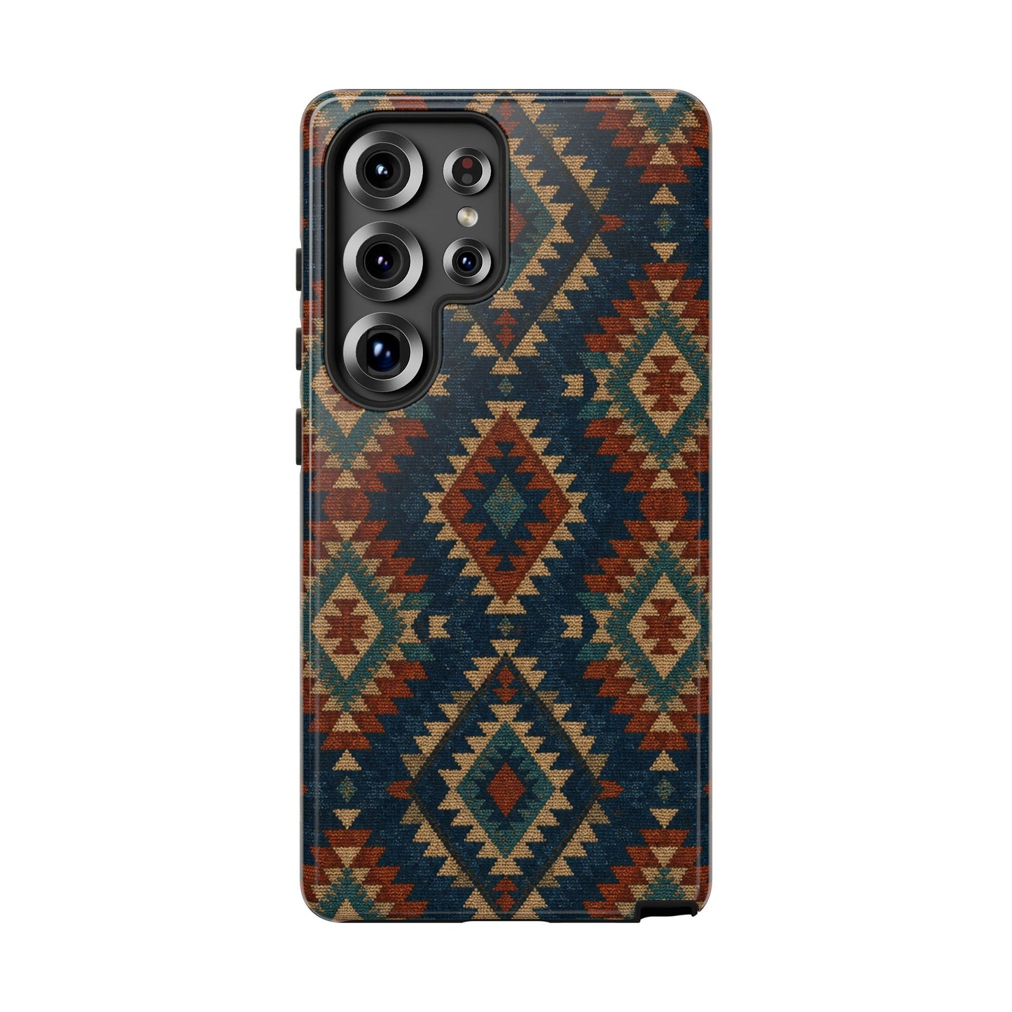 Navy Aztec Tough Case