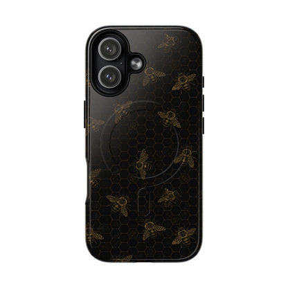 Dark Honeycomb Magnetic Case