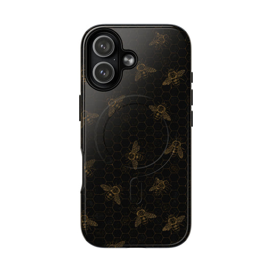 Dark Honeycomb Magnetic Case