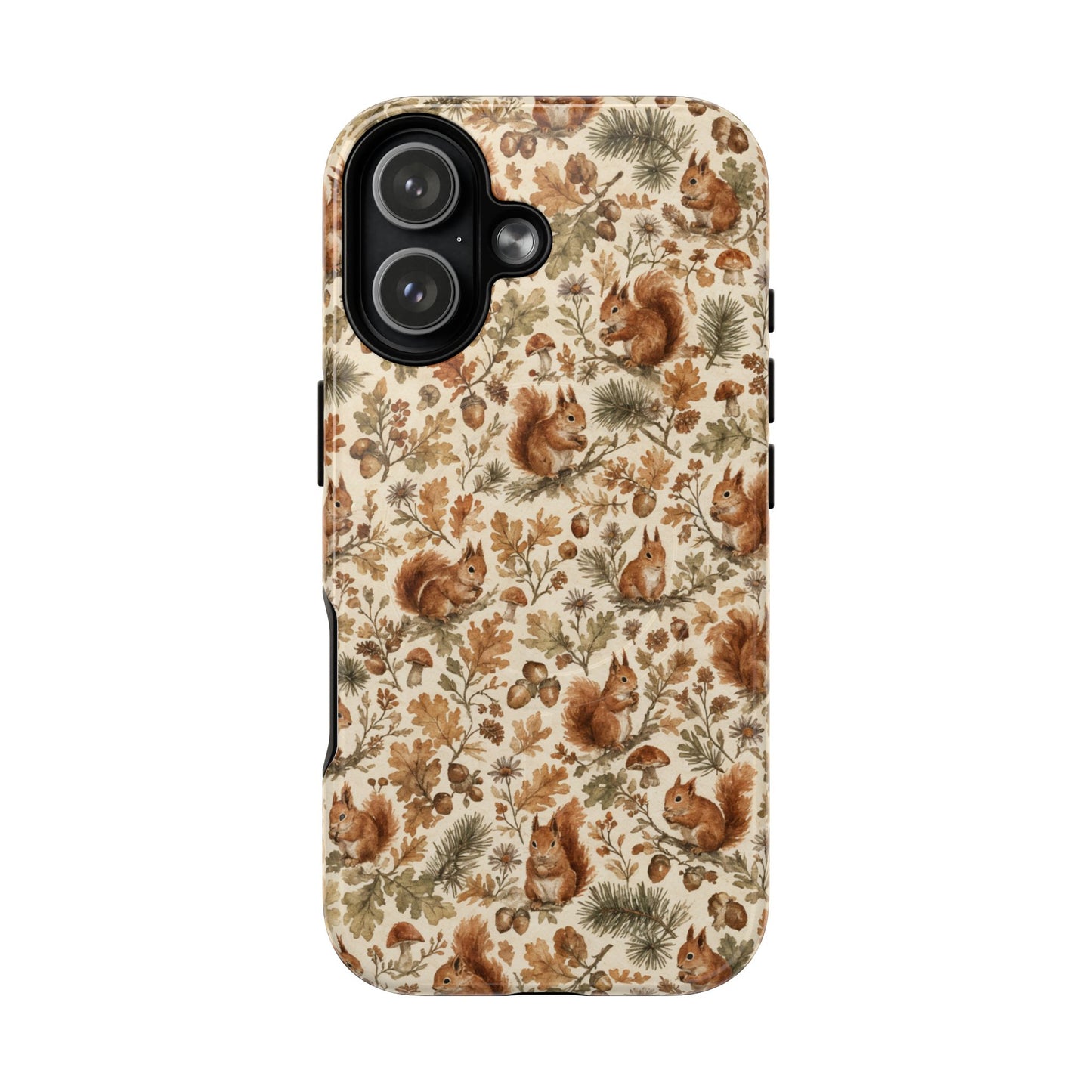 Red Squirrel Pine Magnetic Case