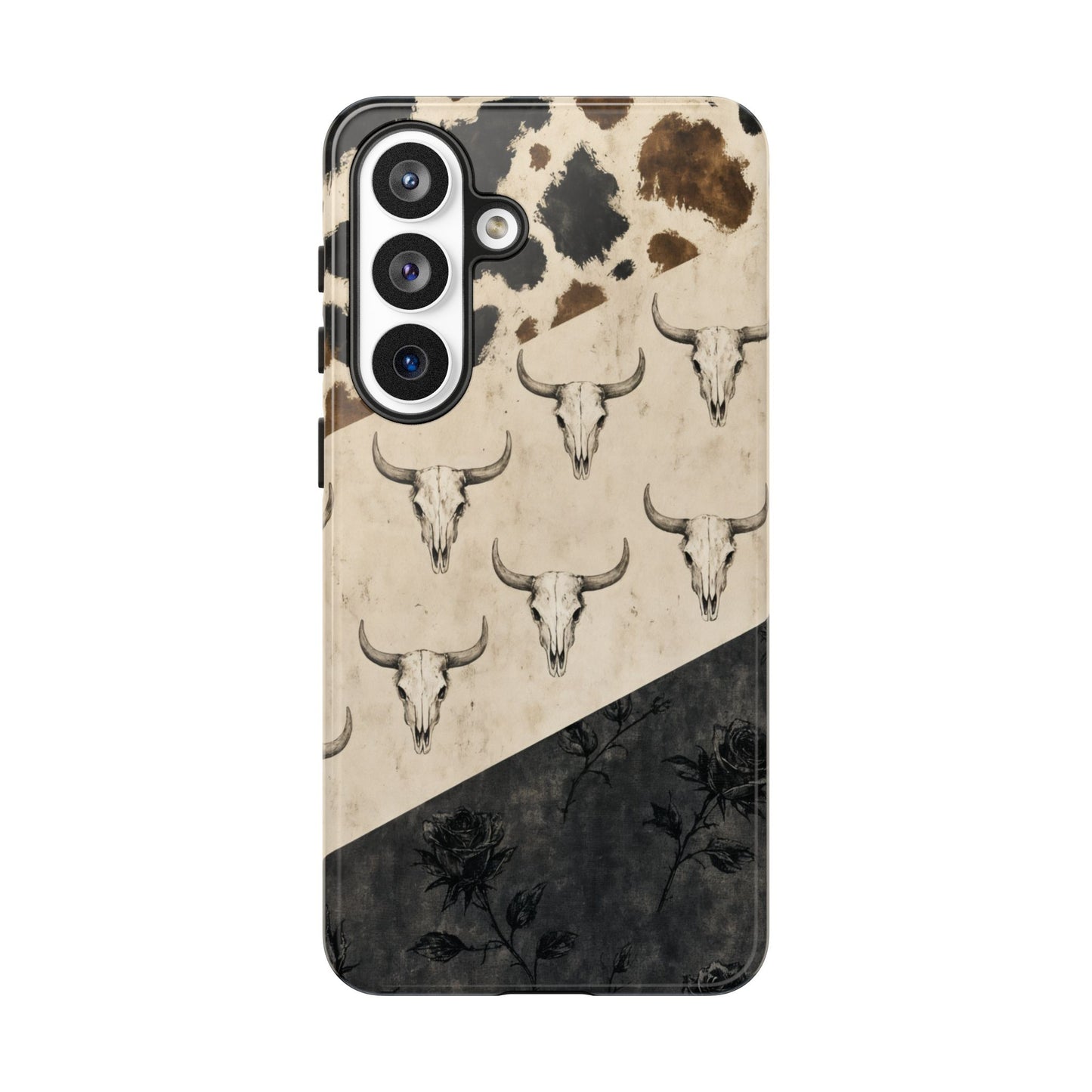 Bull Skull Rose Tough Case