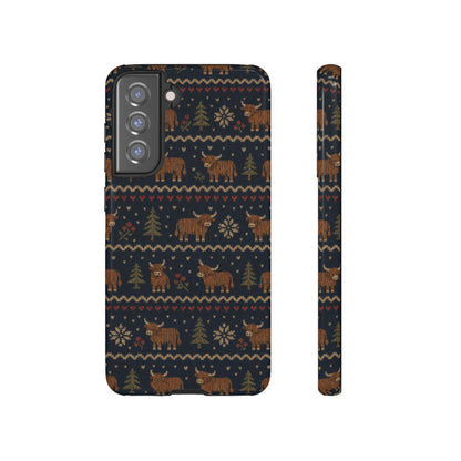 Highland Cow Sweater Tough Case