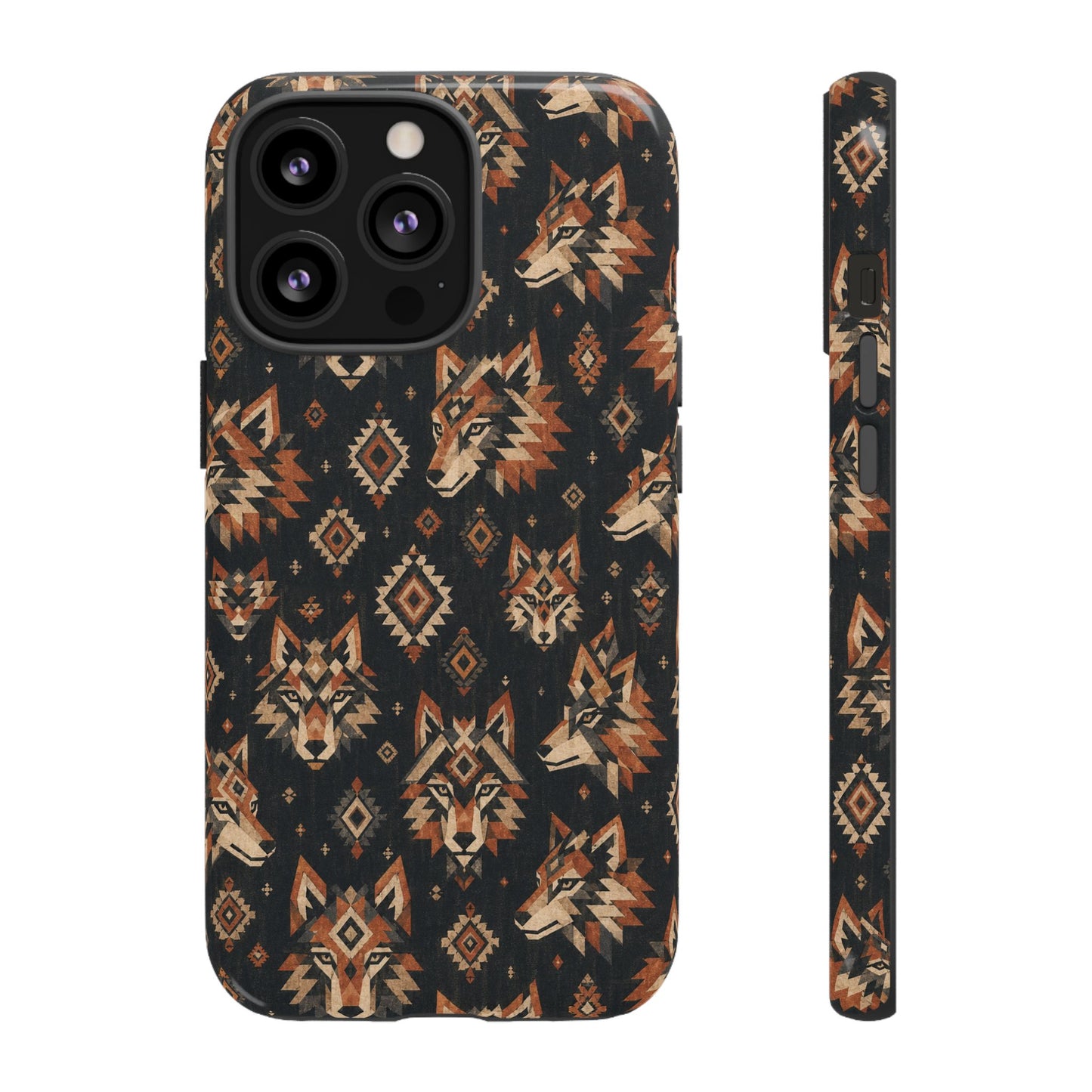 Aztec Wolves Tough Case