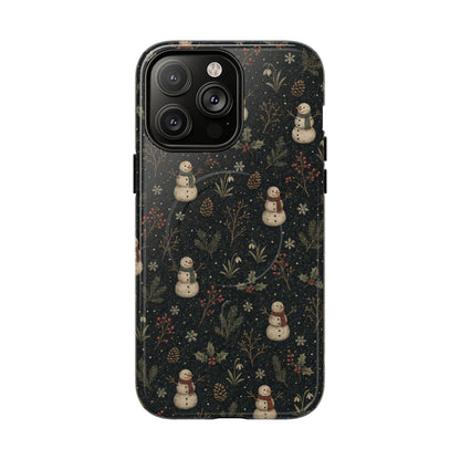 Midnight Snowmen Magnetic Case