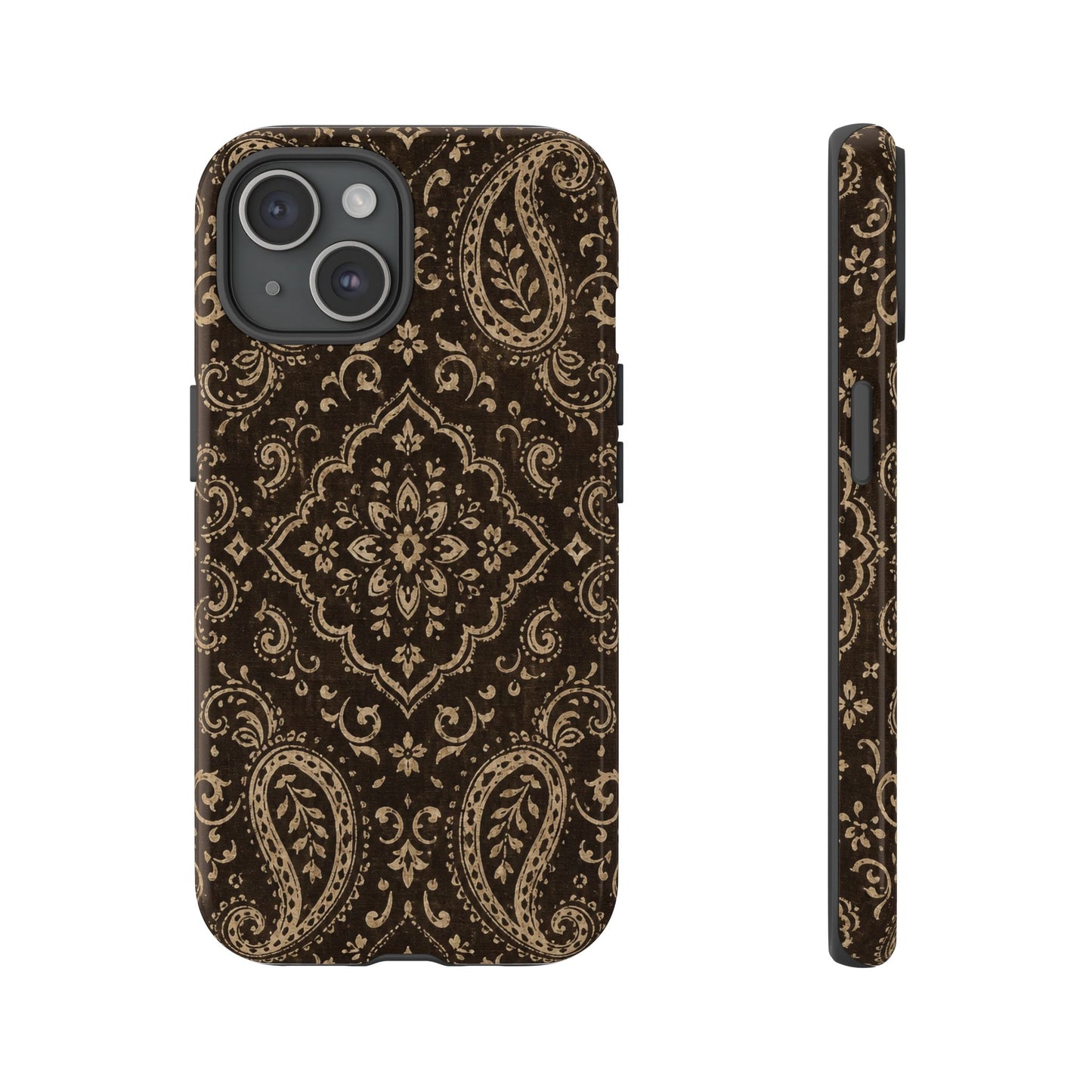 Chocolate Paisley Tough Case