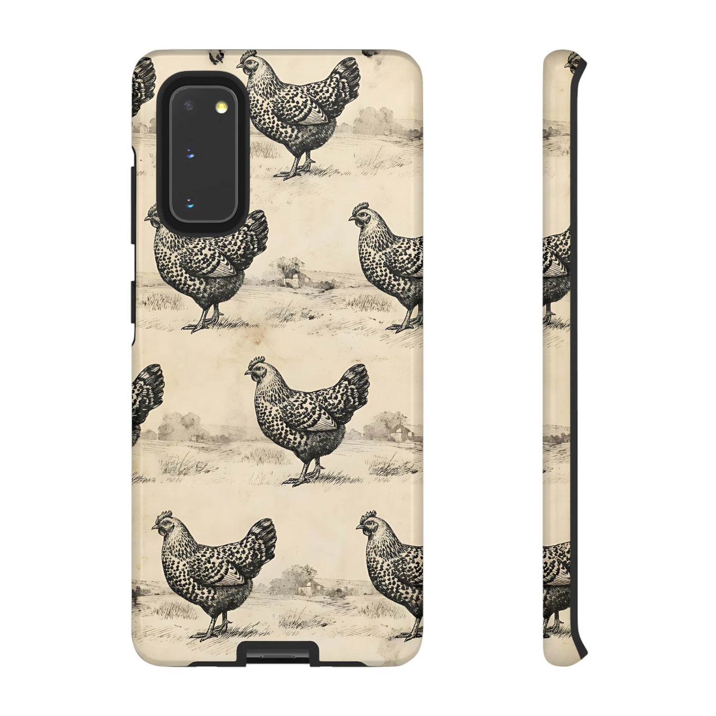 Vintage Chickens Tough Case