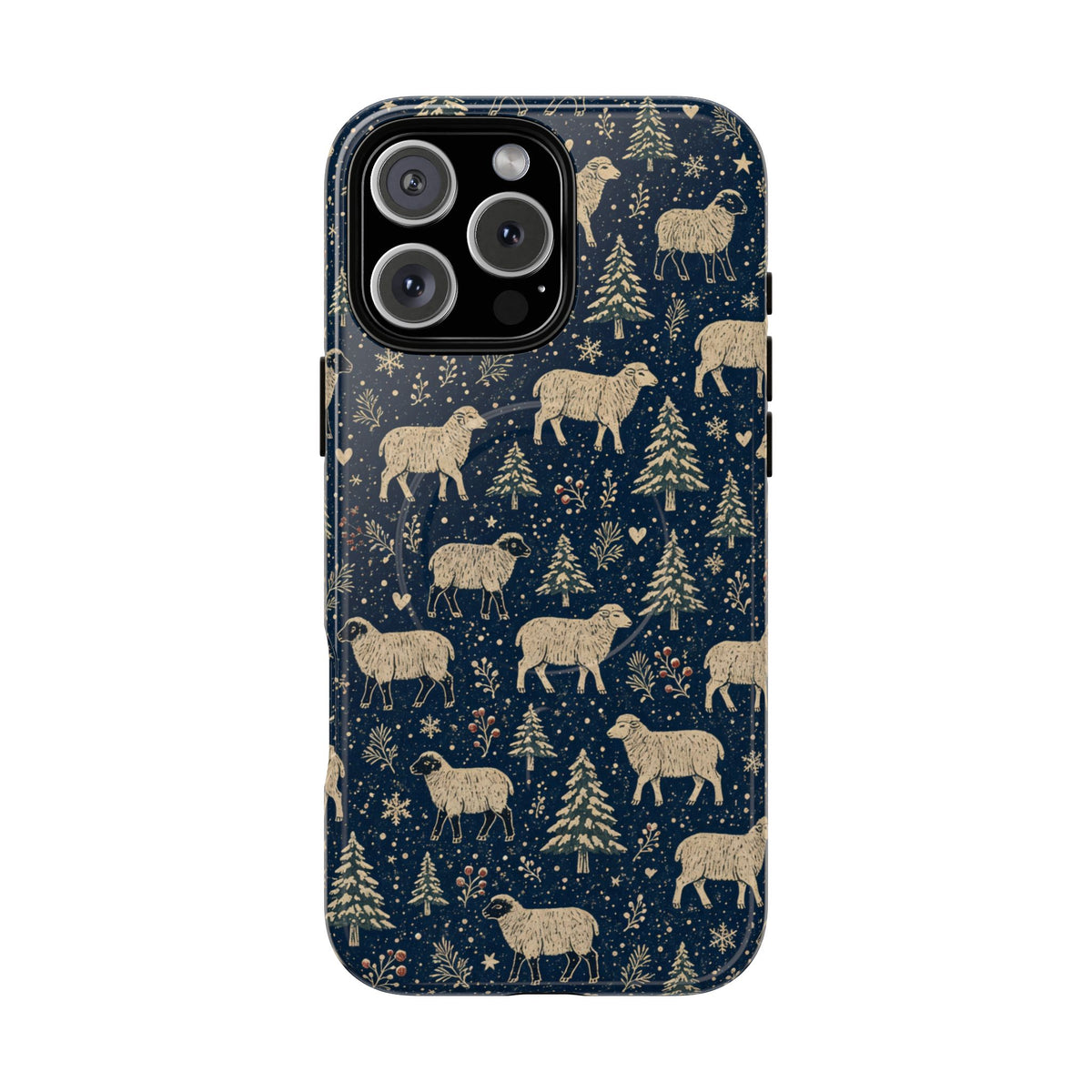 Snowy Sheep Magnetic Case
