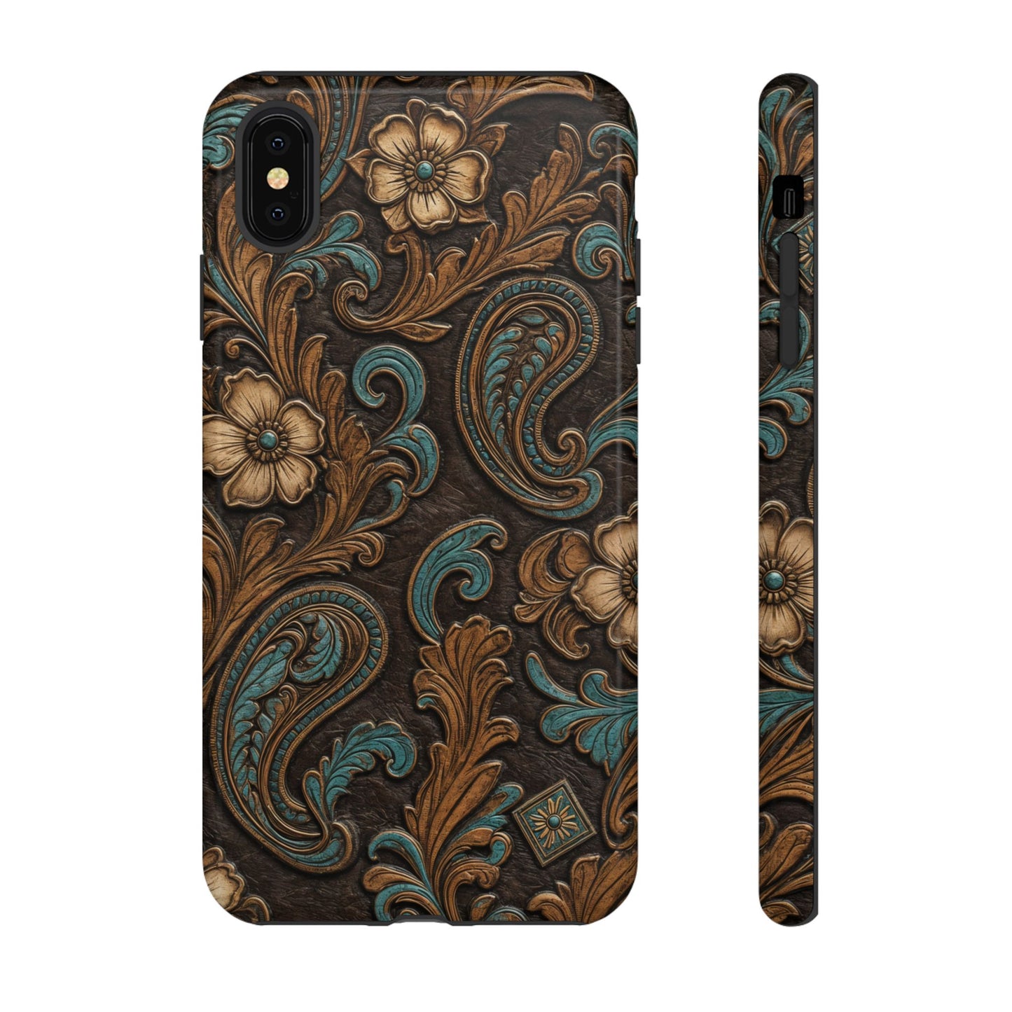 Tooled Paisley Tough Case
