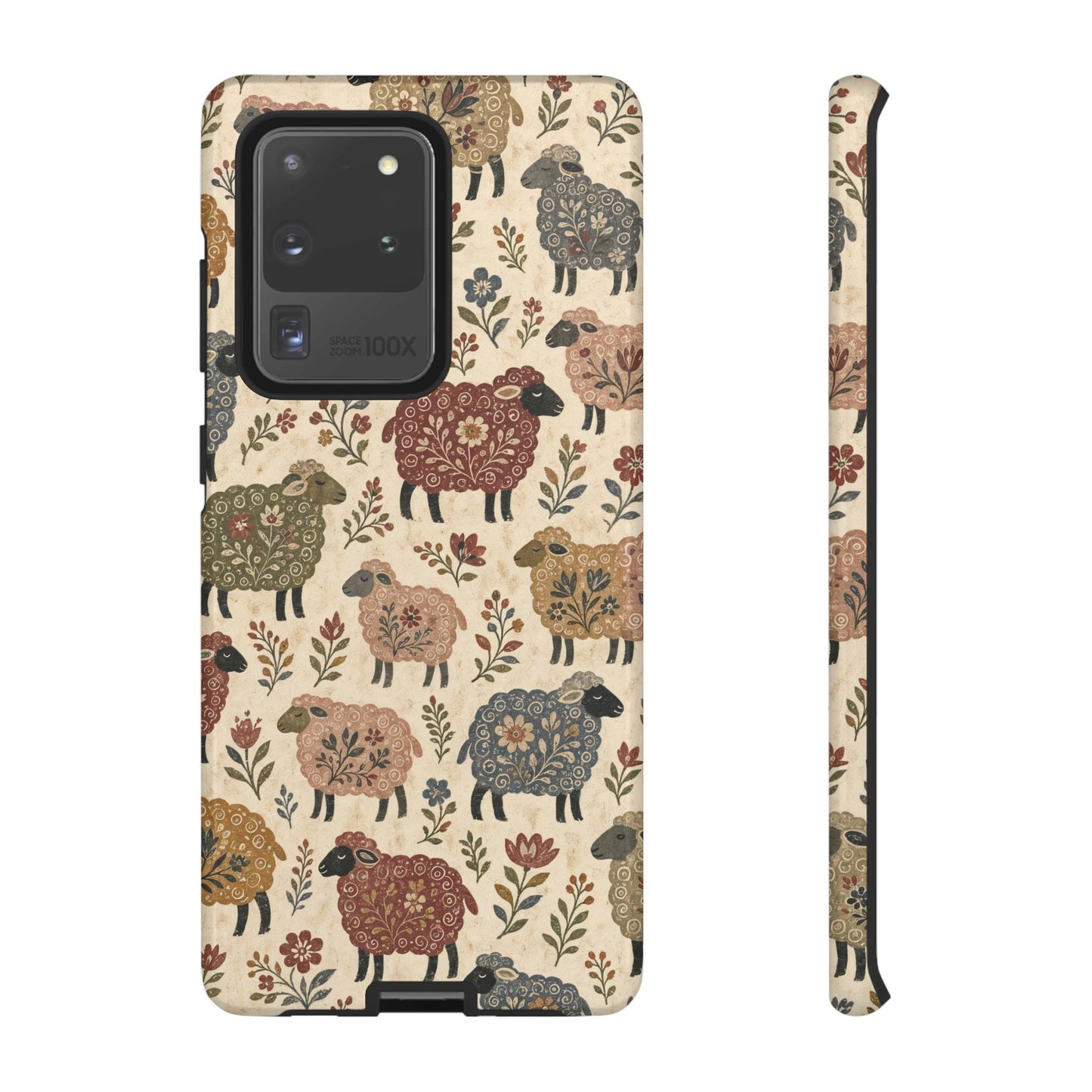 Folk Sheep Tough Case