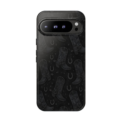 Western Noir Boots Tough Case