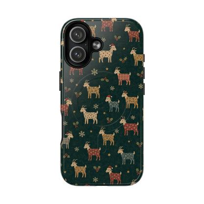 Yuletide Goats Magnetic Case