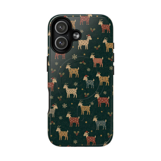 Yuletide Goats Magnetic Case