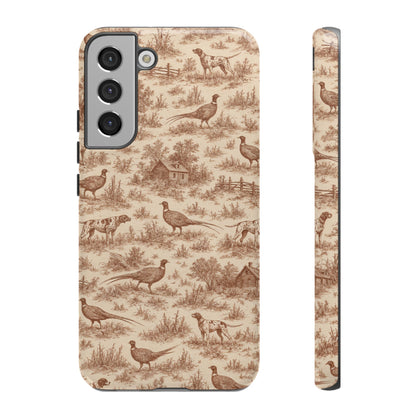 Pheasant Toile Tough Case