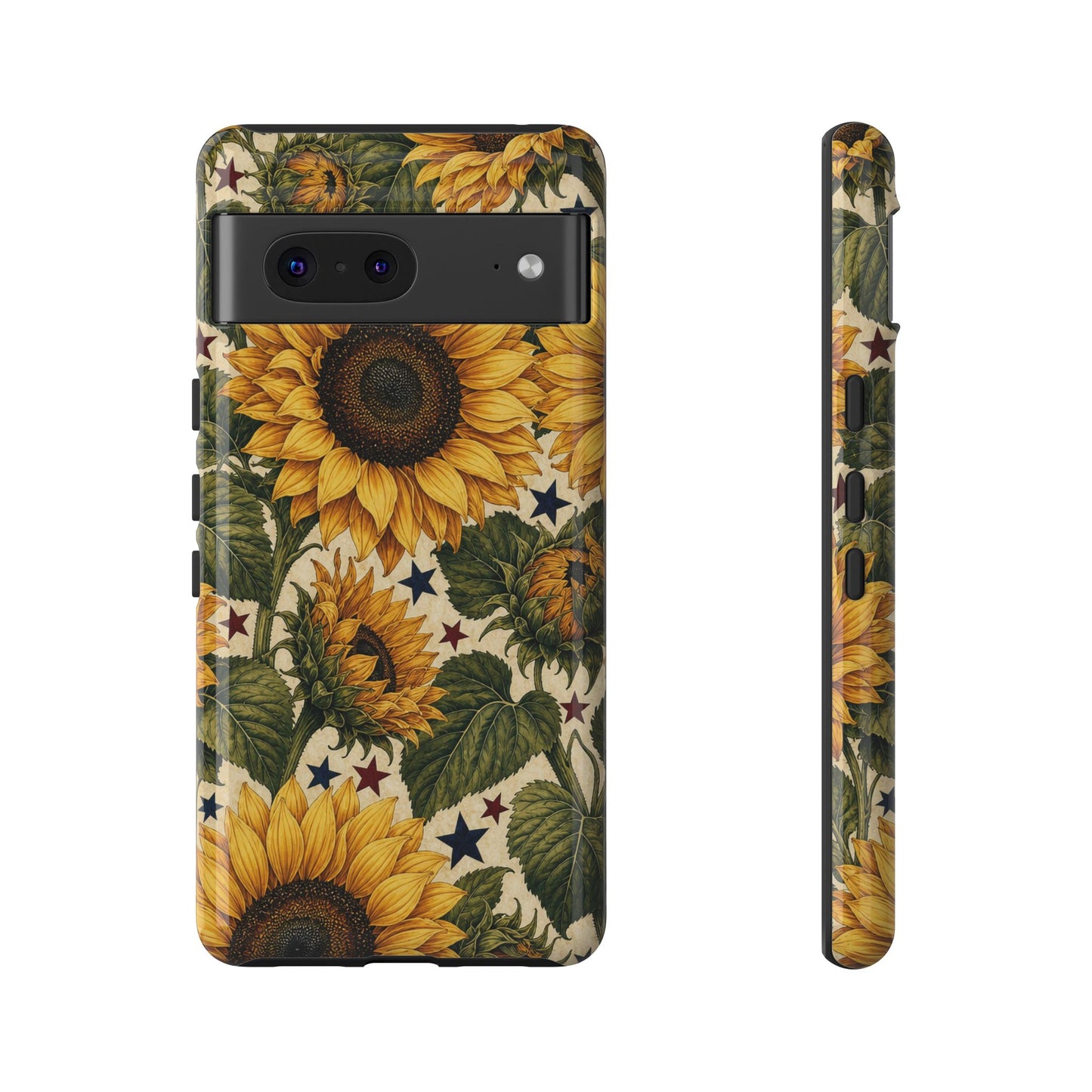 Stars And Sunflowers Tough Case