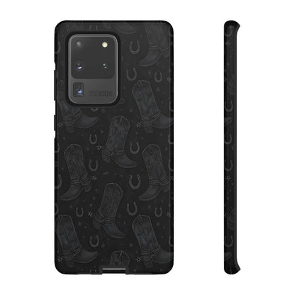 Western Noir Boots Tough Case