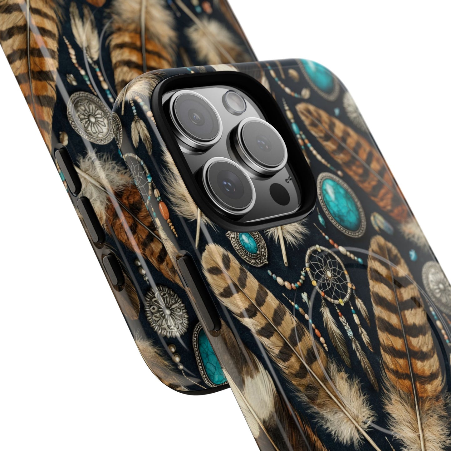 Southwest Feather Magnetic Case