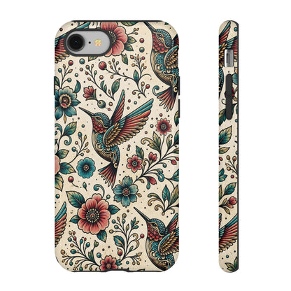 Retro Hummingbird Tough Case