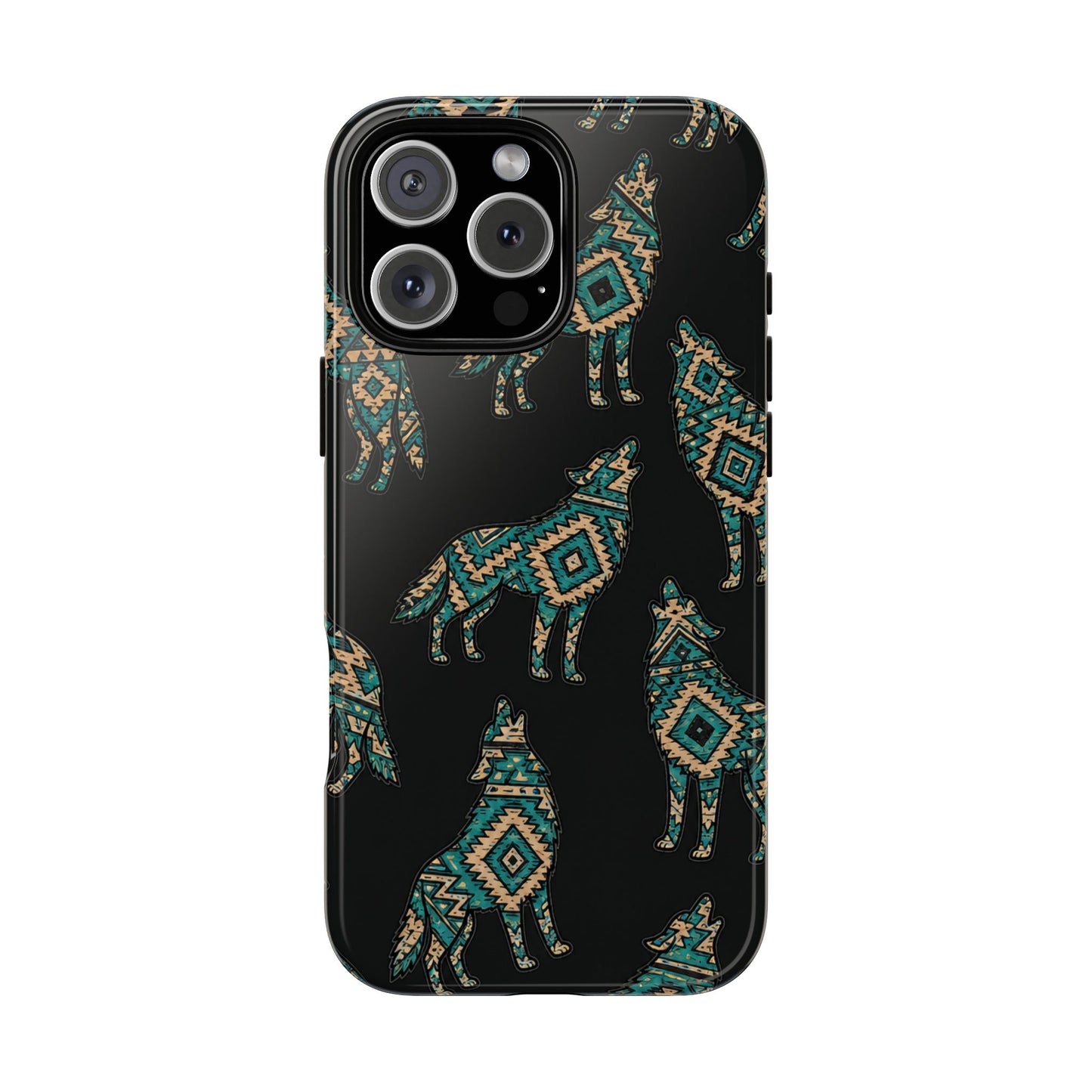 Turquoise Wolf Tough Case