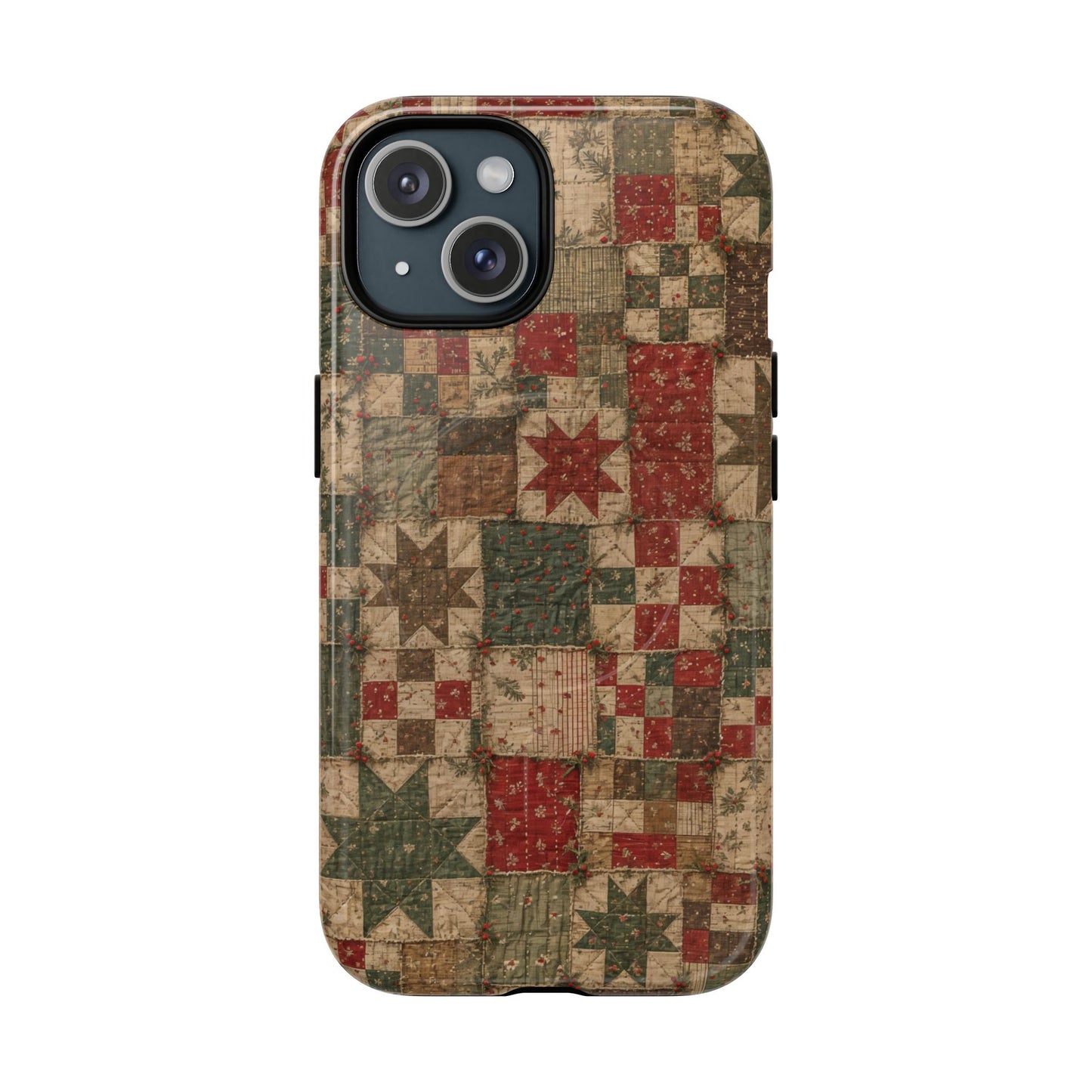 Holly Quilt Magnetic Case