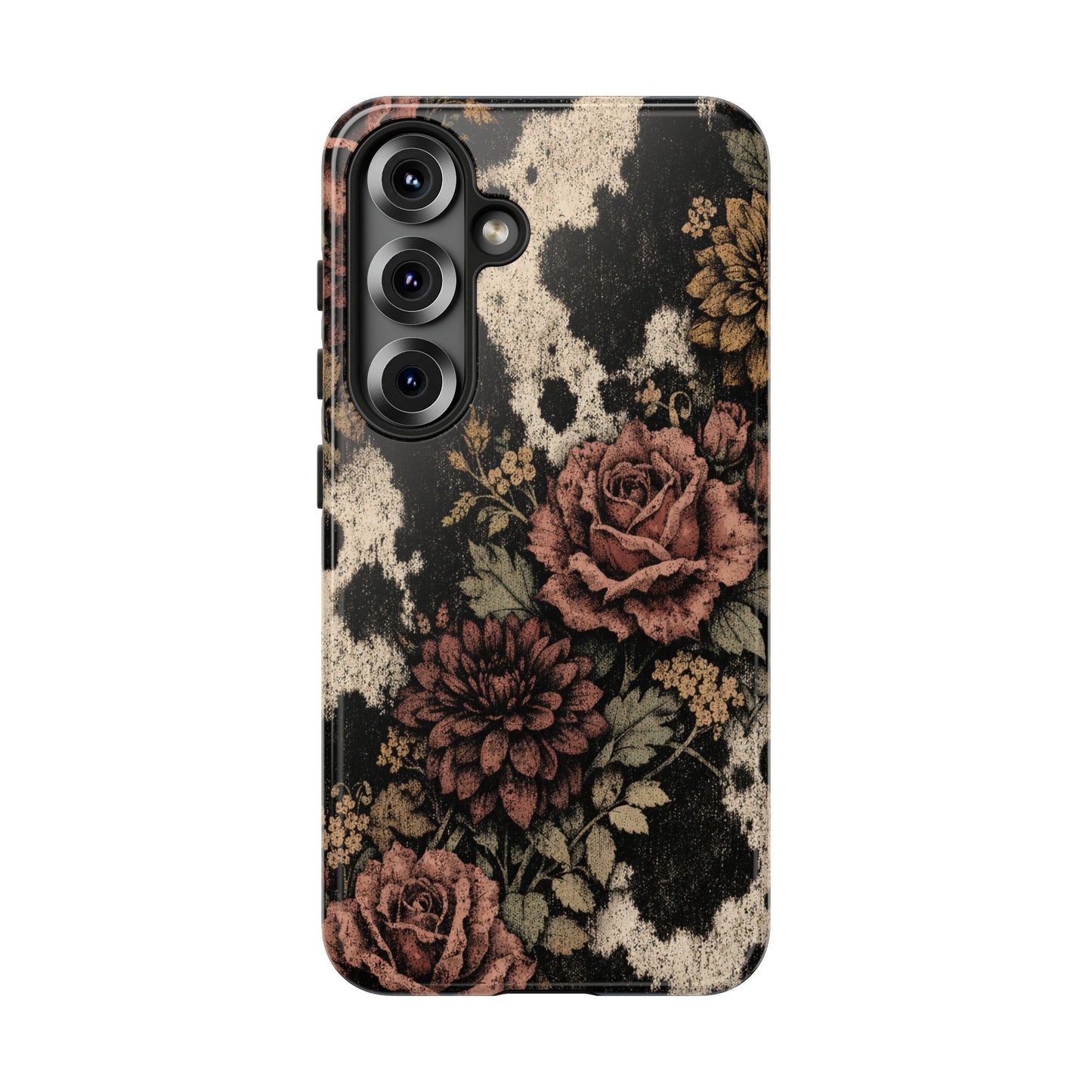Cowhide Bloom Tough Case