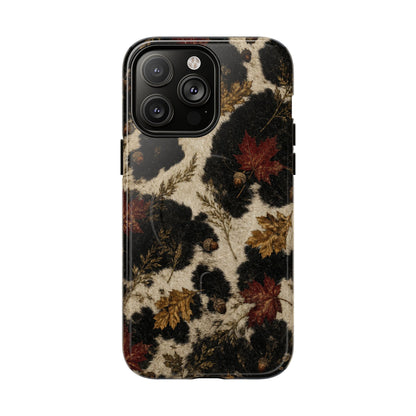 Fall Cowhide Magnetic Case