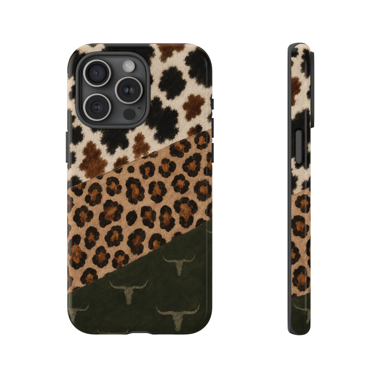 Leopard Longhorn Tough Case