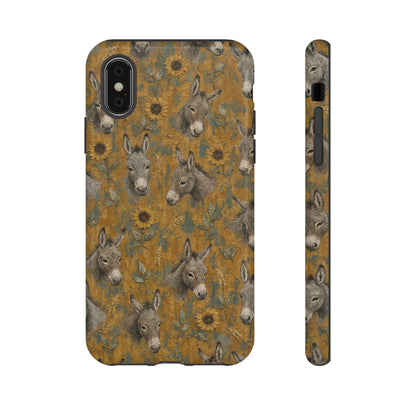 Donkey Sunflower Tough Case