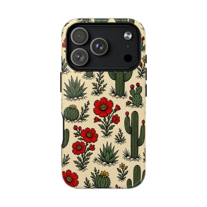 Poppy Cactus Magnetic Case