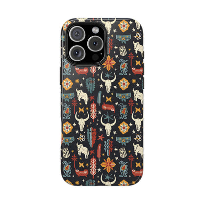 Colorful Western Phone Case